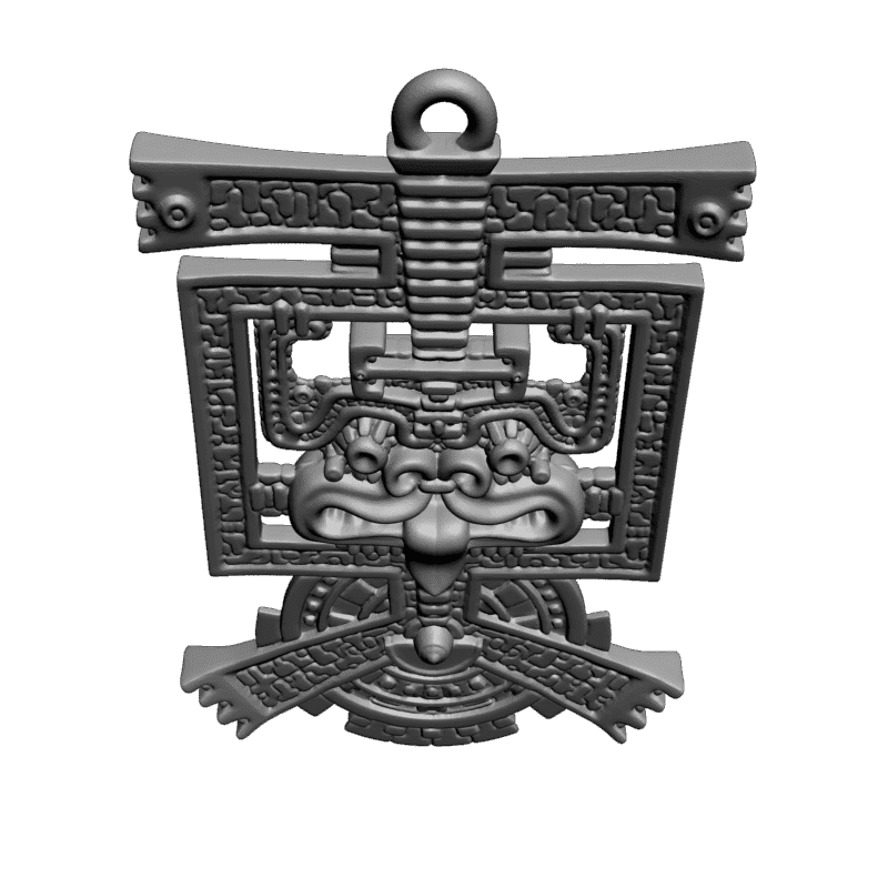 картинка Амулет Ацтеков RY5-053 3D-STL.COM