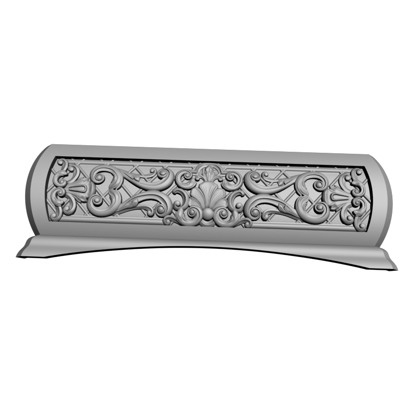 картинка Боковинка шкатулки P4-529 3D-STL.COM