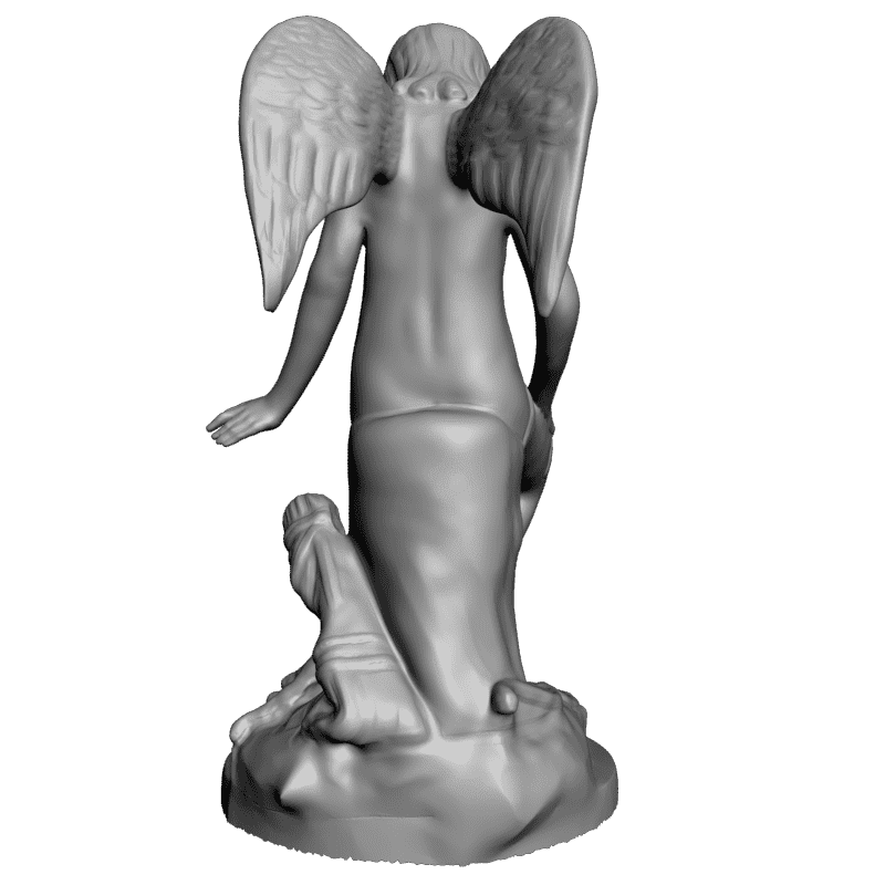 картинка Ангел и собака V1-050 3D-STL.COM