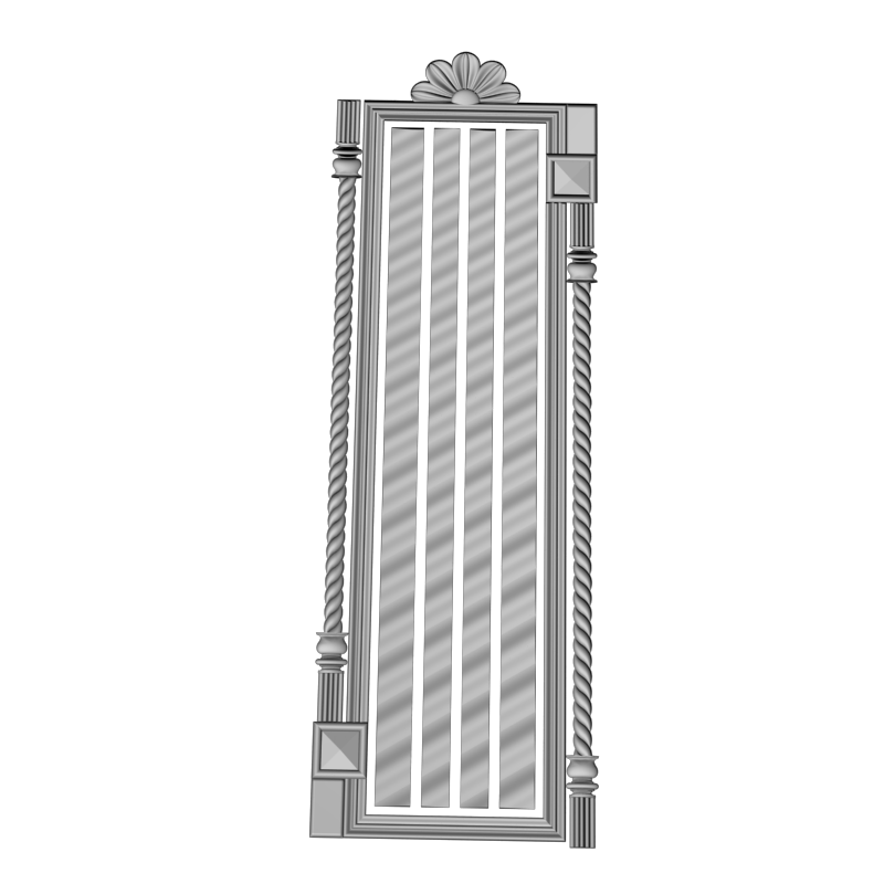 картинка Накладка на двери H3-128 3D-STL.COM
