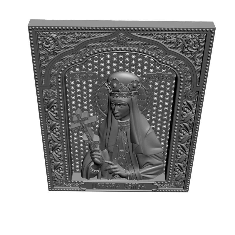 картинка Царевна Татьяна V3-390 3D-STL.COM