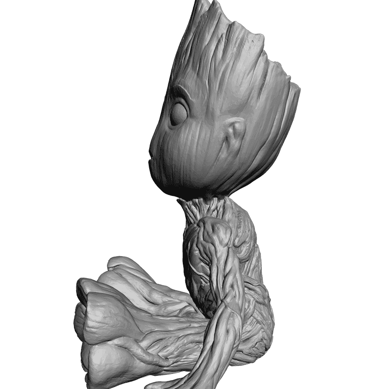 картинка Baby Groot PI1-013 3D-STL.COM