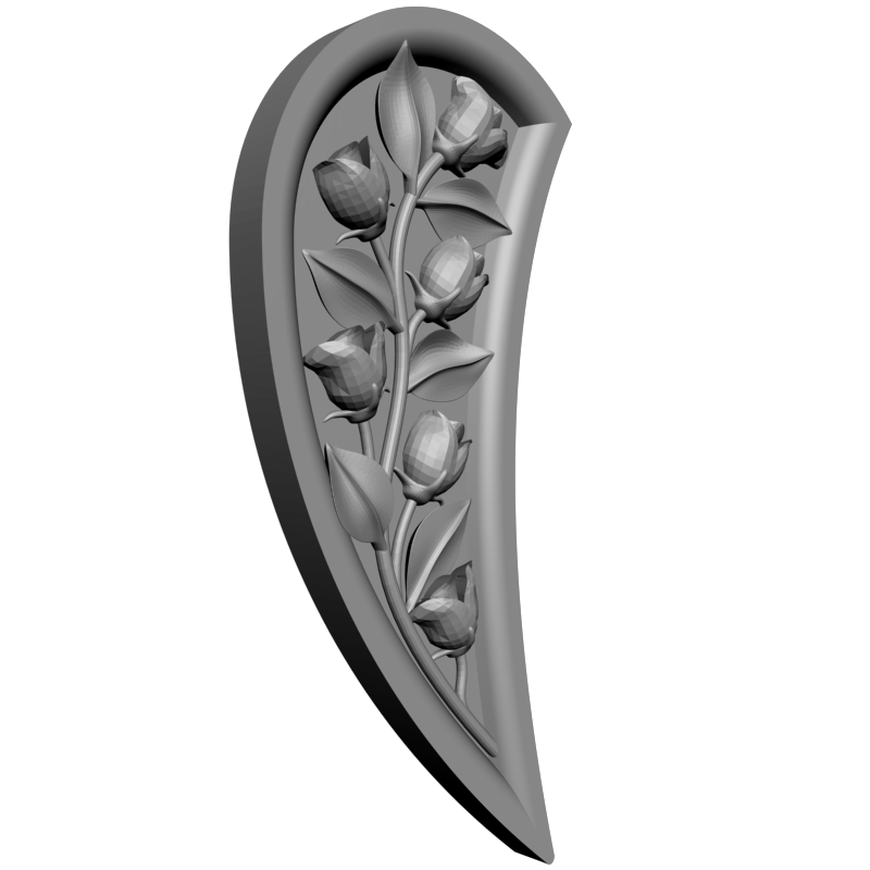 картинка Цветы P4-412 3D-STL.COM