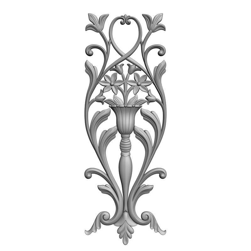 картинка Накладка D10-347 3D-STL.COM