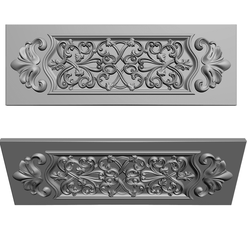 картинка Панель резная D11-035 3D-STL.COM