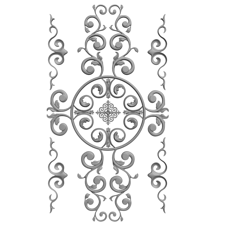 картинка Накладка декоративная D10-204 3D-STL.COM