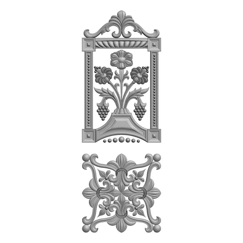 картинка Накладка на двери H3-105 3D-STL.COM