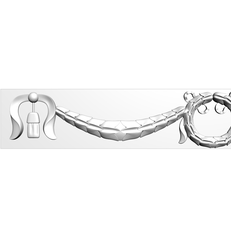 картинка Накладка резная D10-288 3D-STL.COM