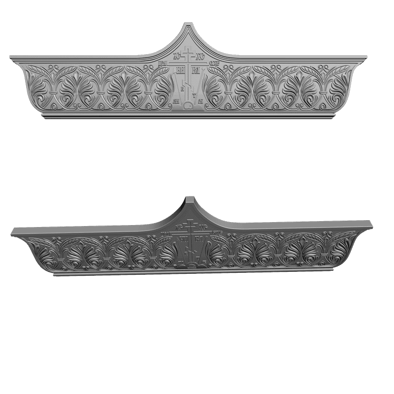 картинка Верх с крестом V9-032 3D-STL.COM