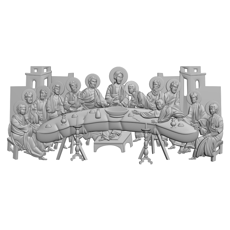 картинка Тайная вечерня V9-110 3D-STL.COM