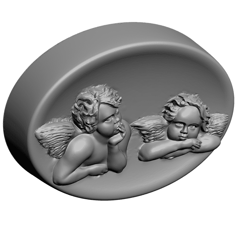 картинка Ангелы V1-034 3D-STL.COM