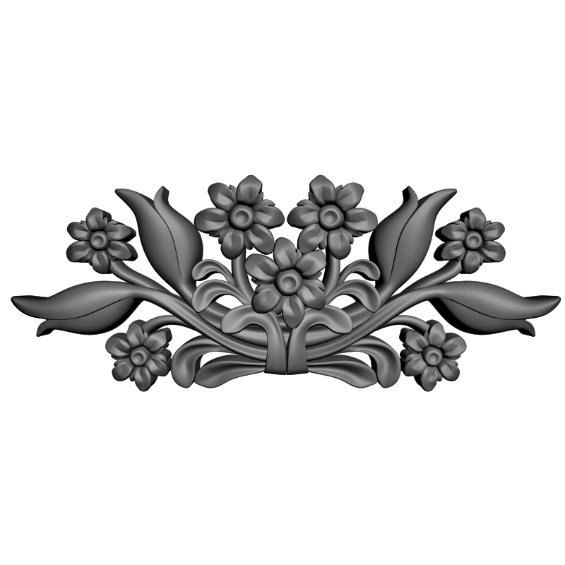 картинка Цветы F4-116 3D-STL.COM