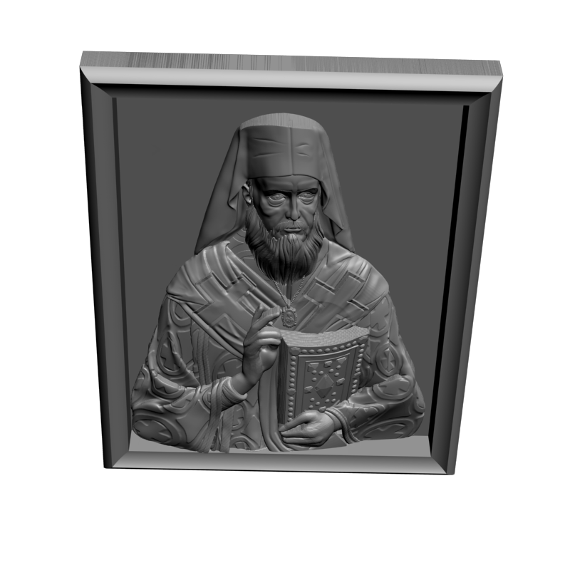 картинка Нектарий в рамке V3-365 3D-STL.COM