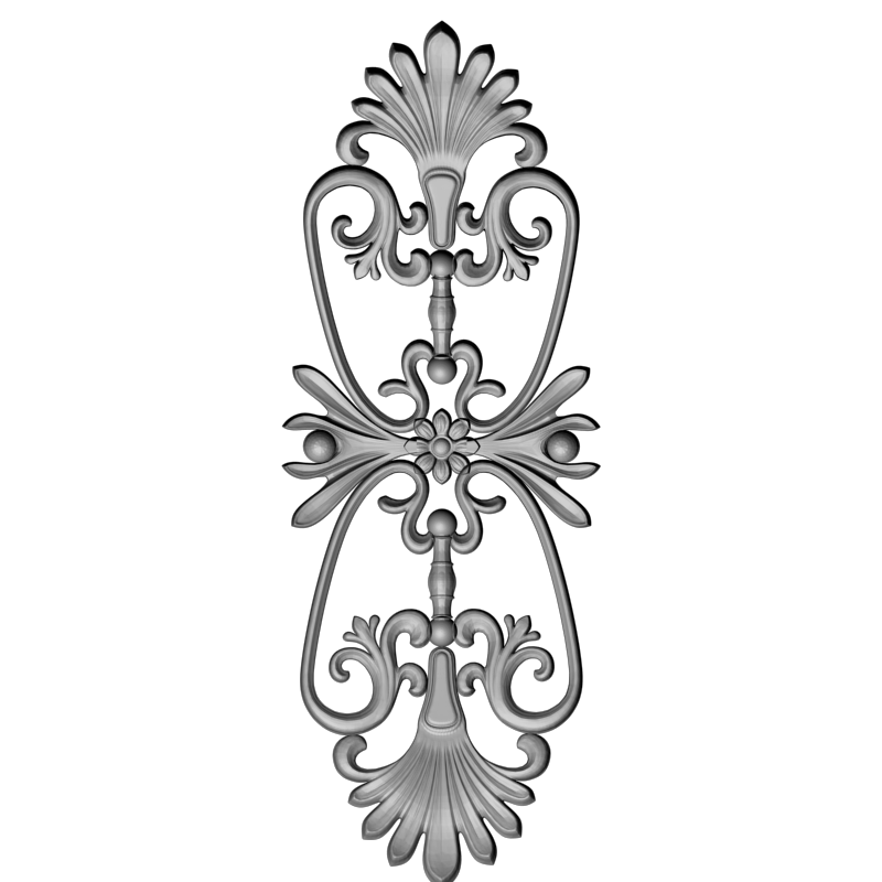 картинка Накладка декоративная D10-431 3D-STL.COM