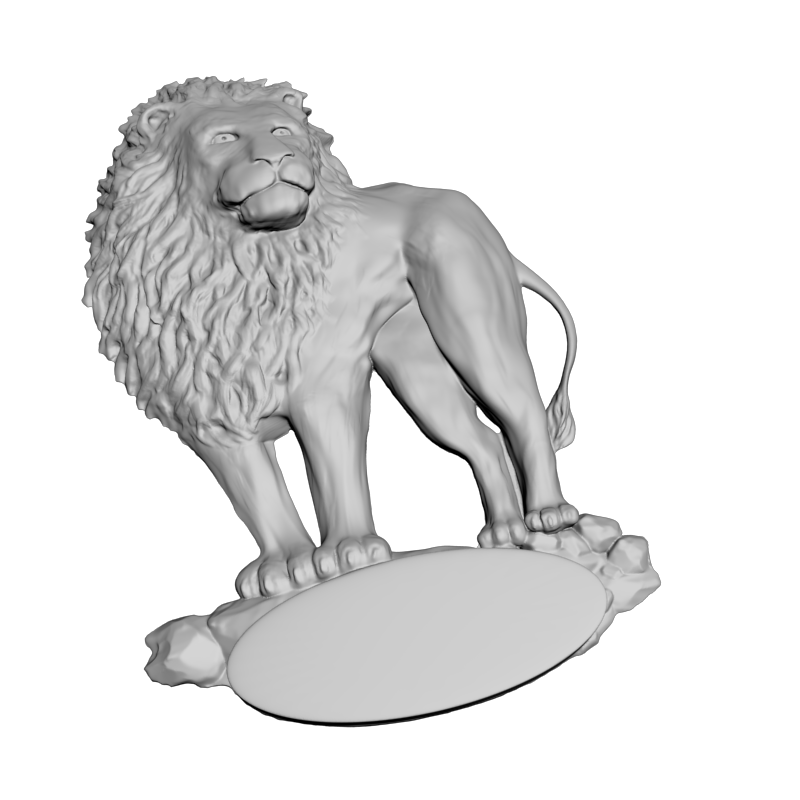 картинка Лев F1-240 3D-STL.COM