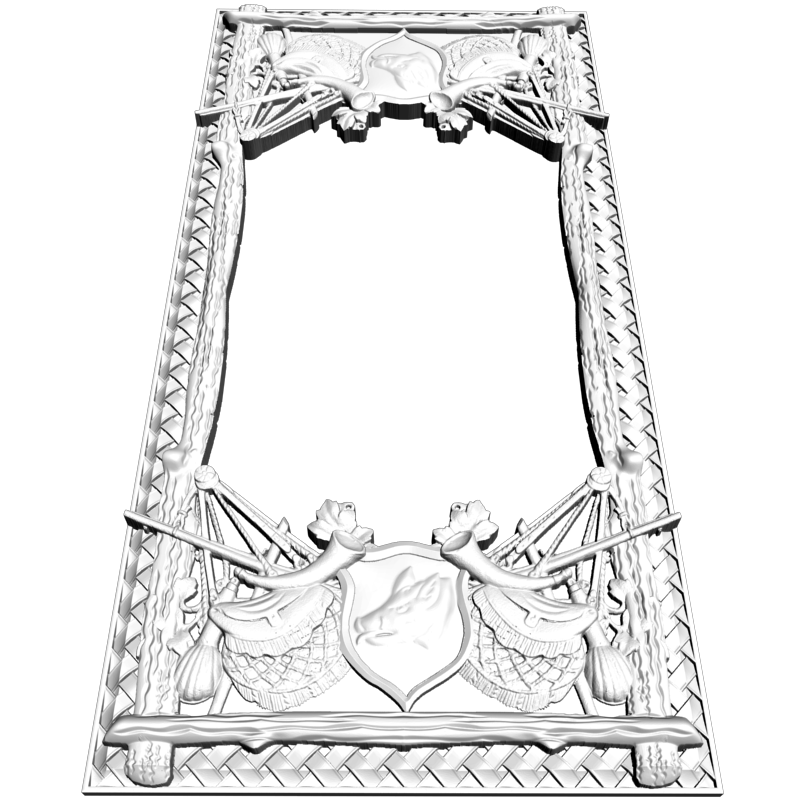 картинка Рамка для нард PI2-100 3D-STL.COM