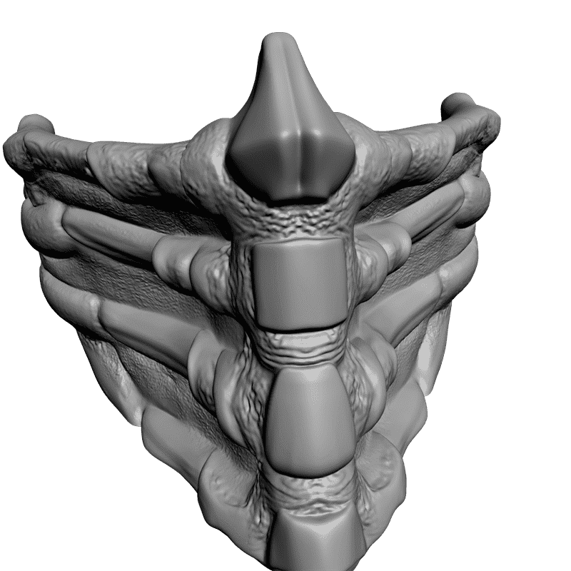 картинка Scorpion mask P4-022 3D-STL.COM
