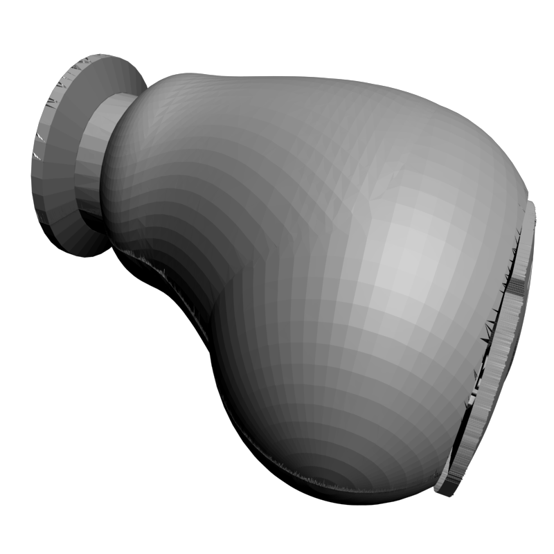 картинка Рукоят Ниссан P4-582 3D-STL.COM