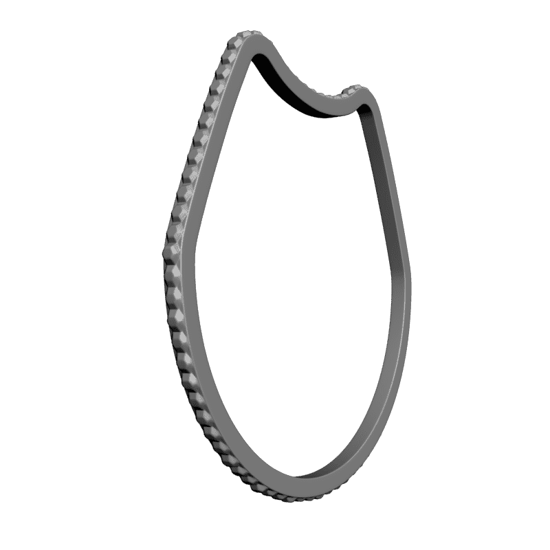 картинка Накладка D10-259 3D-STL.COM