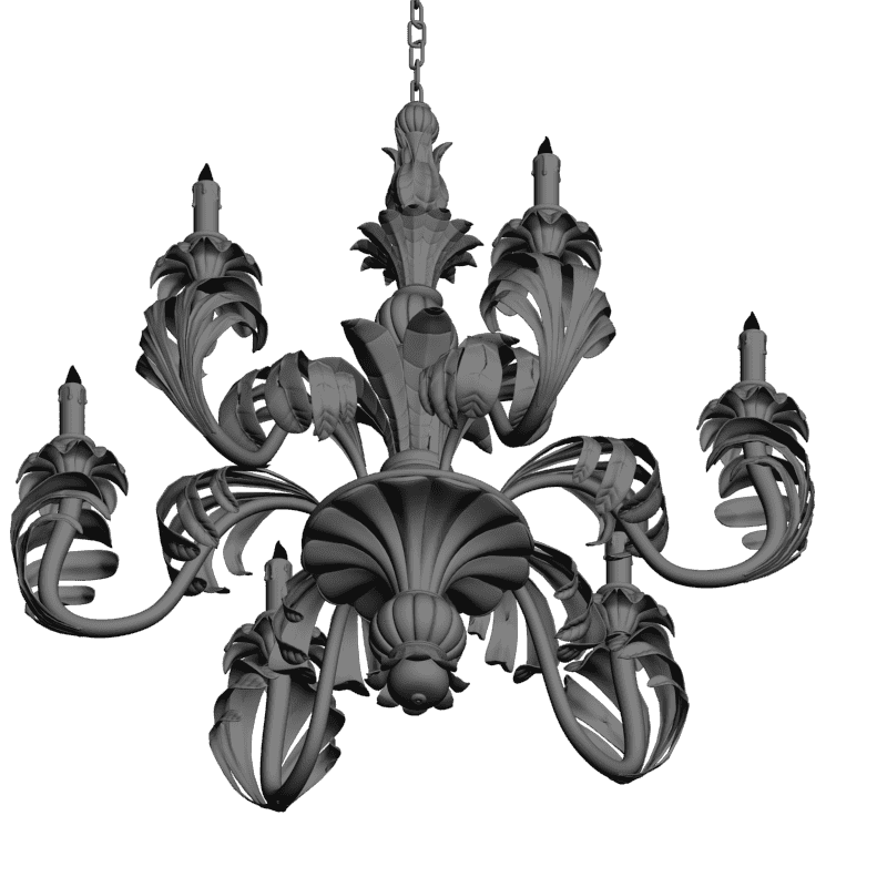 картинка Люстра H6-043 3D-STL.COM