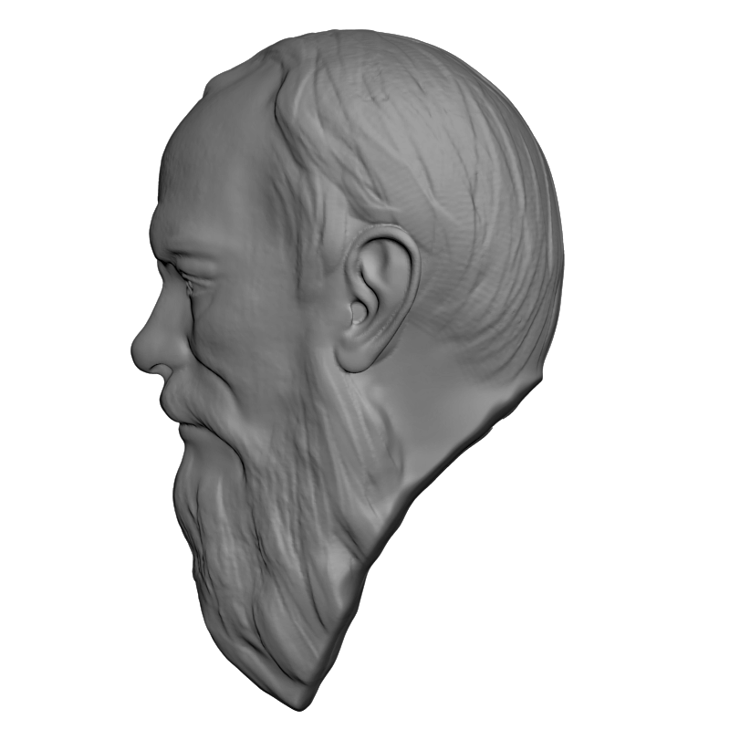 картинка Достоевский L1-111 3D-STL.COM