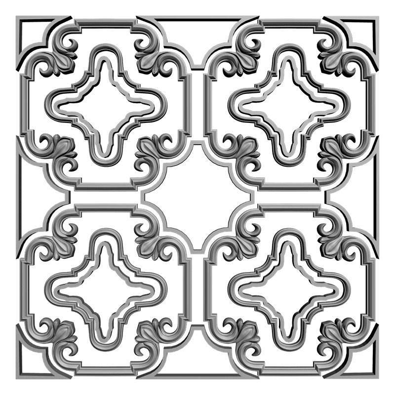 картинка Панель резная D11-103 3D-STL.COM