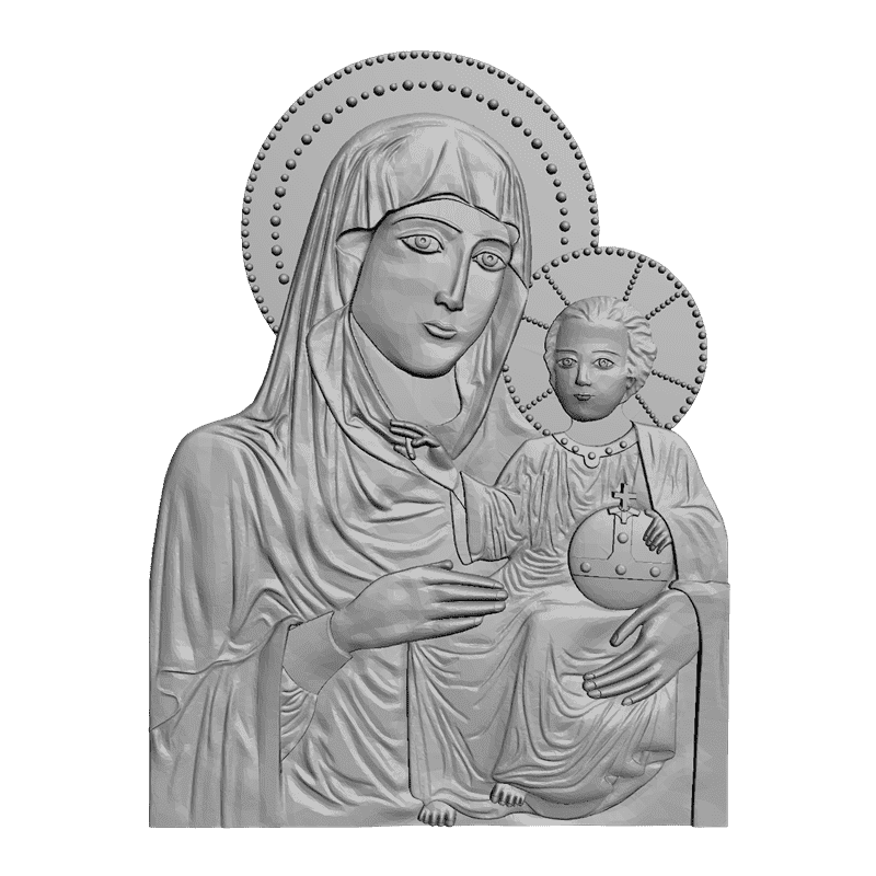 картинка Ерусалимская V6-054 3D-STL.COM