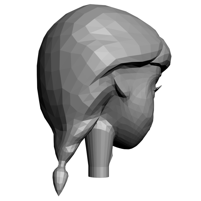 картинка Голова PI1-340 3D-STL.COM