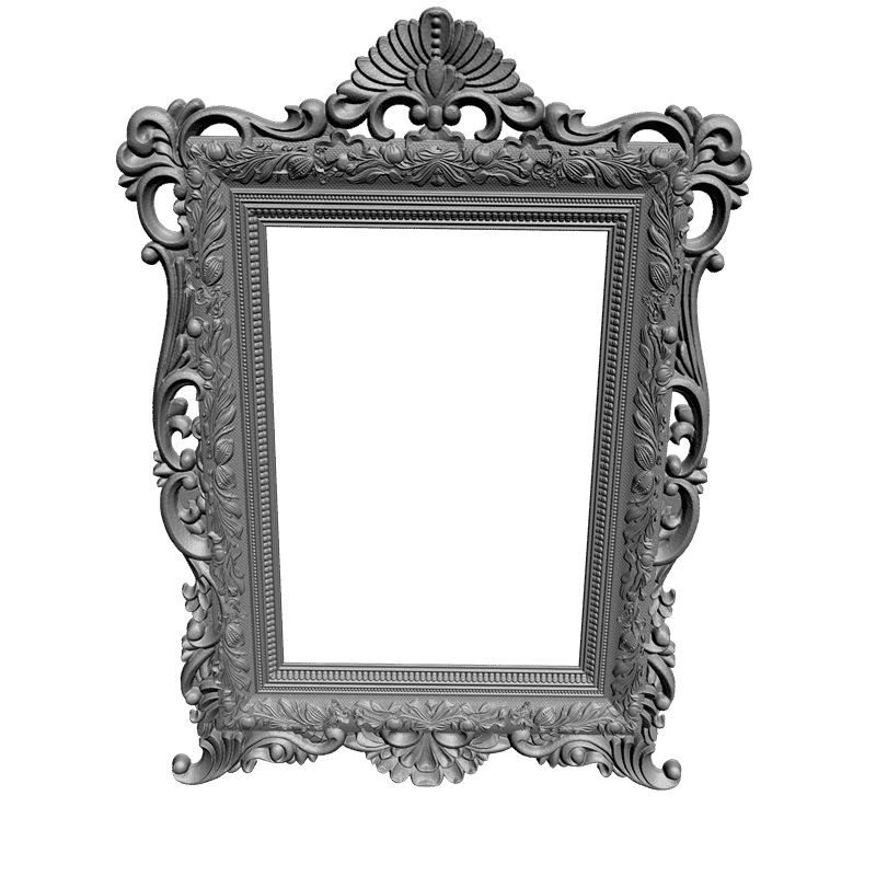 картинка Рама резная D14-219 3D-STL.COM