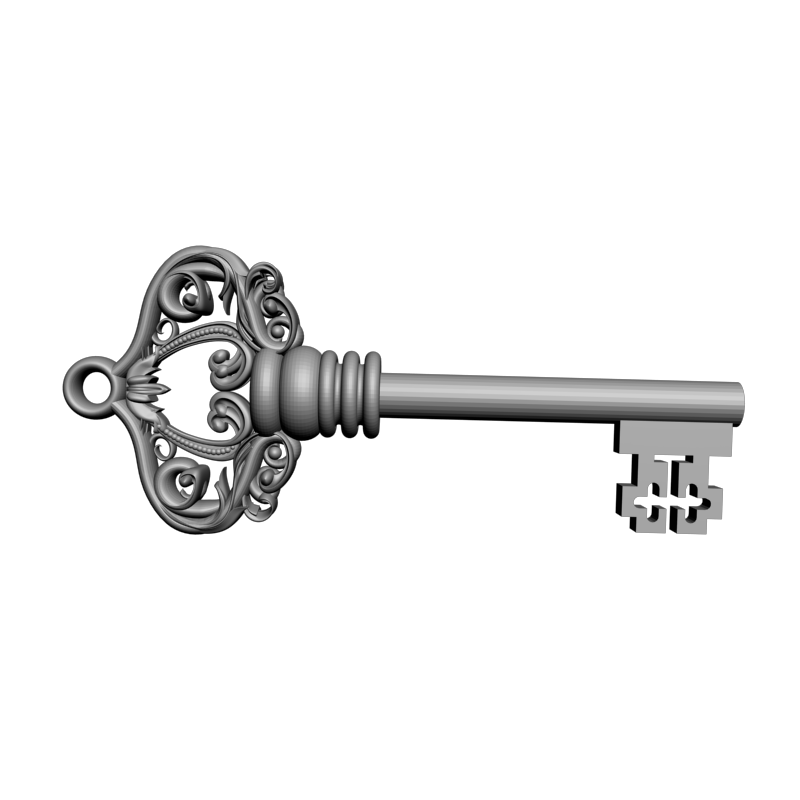 картинка Золотой ключик RY6-067 3D-STL.COM