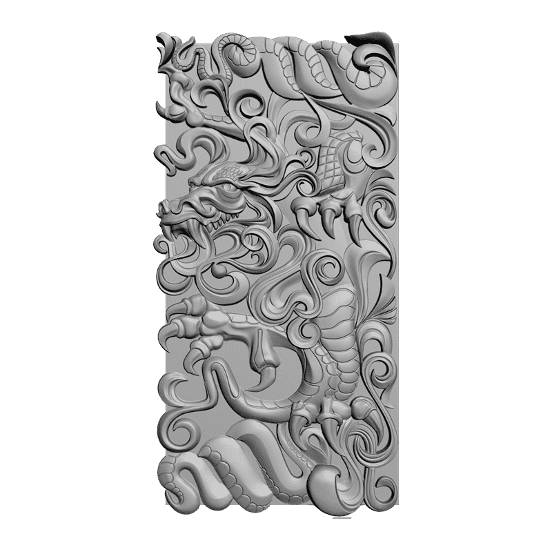 картинка Дракон PI2-011 3D-STL.COM