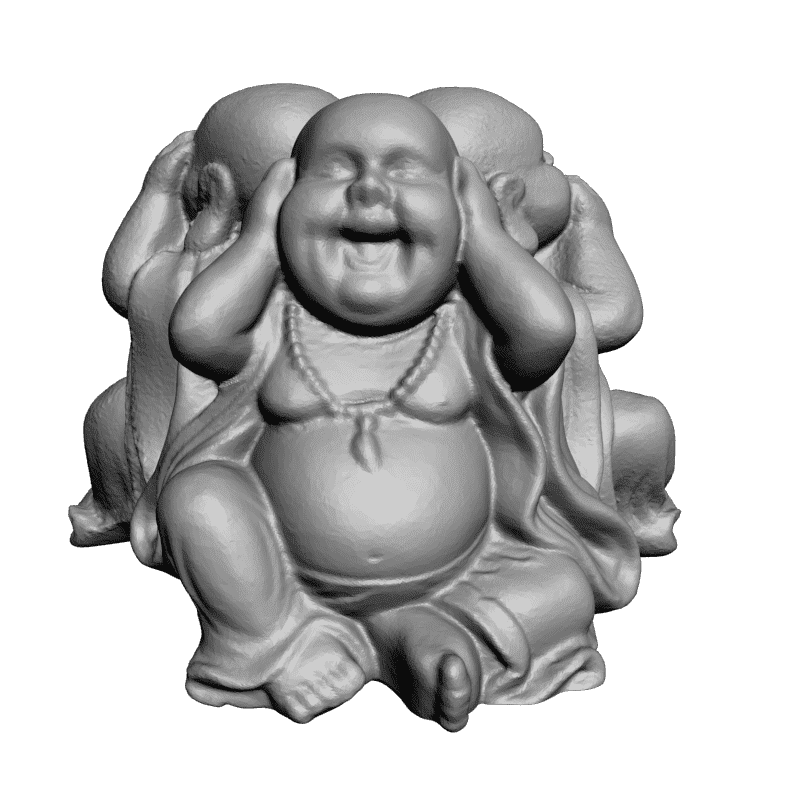 картинка Невижу неслышу неговорю V9-063 3D-STL.COM