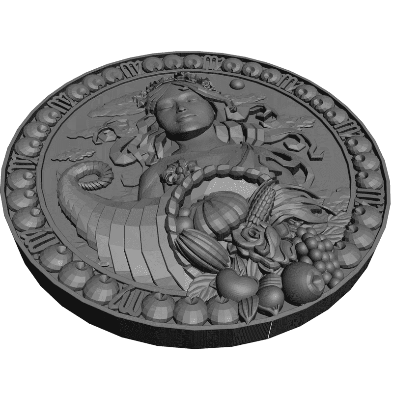 картинка Дева P1-004 3D-STL.COM
