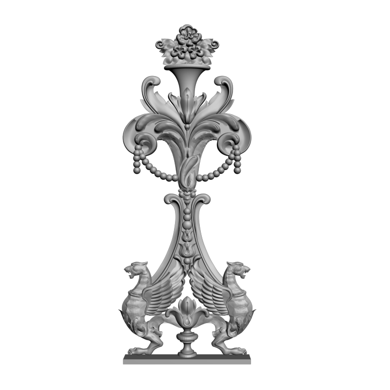 картинка Накладка декоративная D10-433 3D-STL.COM