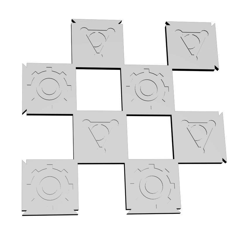 картинка Шахматы Роботы PI3-130 3D-STL.COM