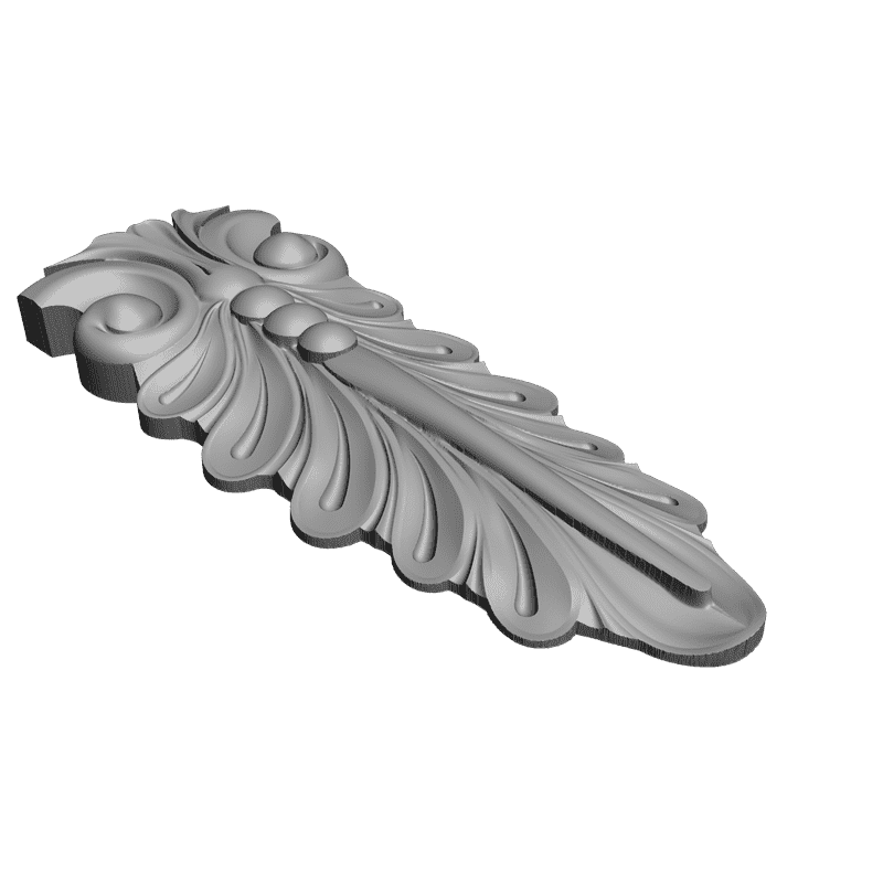 картинка Кронштейн резной D9-094 3D-STL.COM
