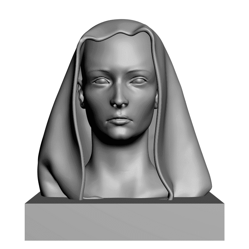 картинка Девушка L2-001 3D-STL.COM