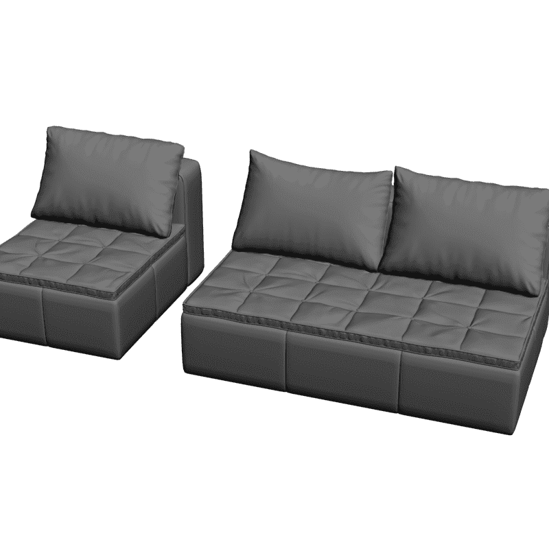 картинка Набор мягкой мебели M1-033 3D-STL.COM