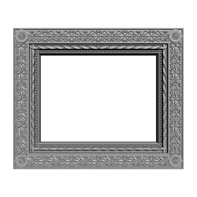 картинка Рама для картины резная D14-209 3D-STL.COM