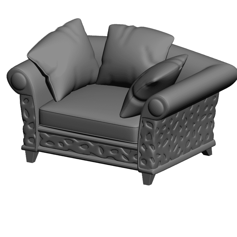 картинка Кресло M3-058 3D-STL.COM