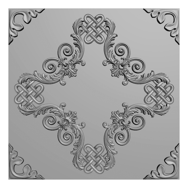 картинка Панель резная D11-091 3D-STL.COM