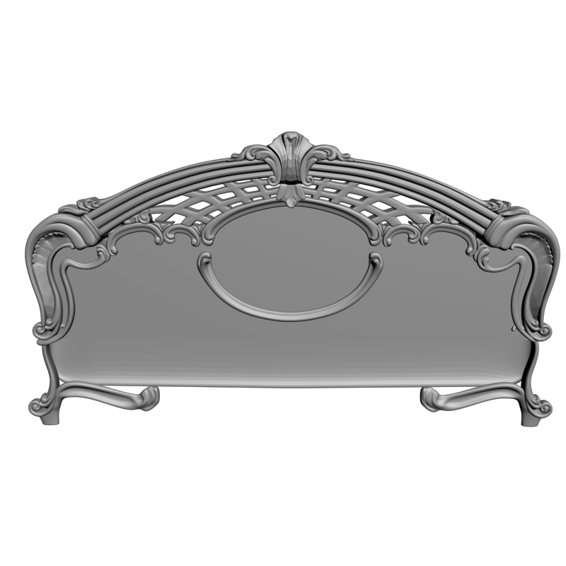 картинка Спинка кровати M4-206 3D-STL.COM