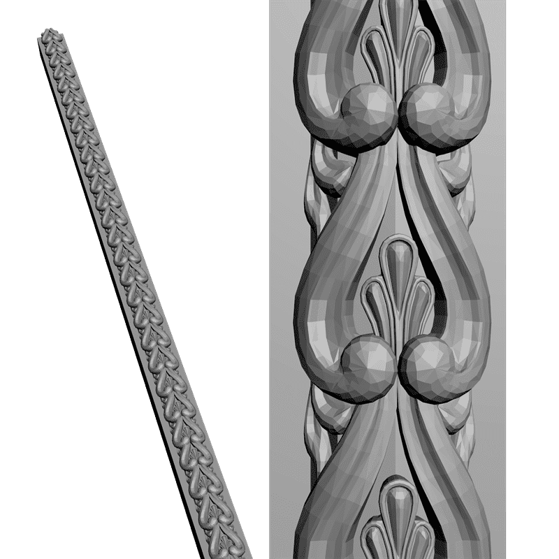картинка Набор. 24 Детали иконостаса V2-013 3D-STL.COM