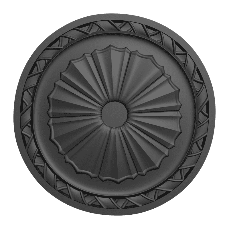 картинка Розетка резная D16-099 3D-STL.COM