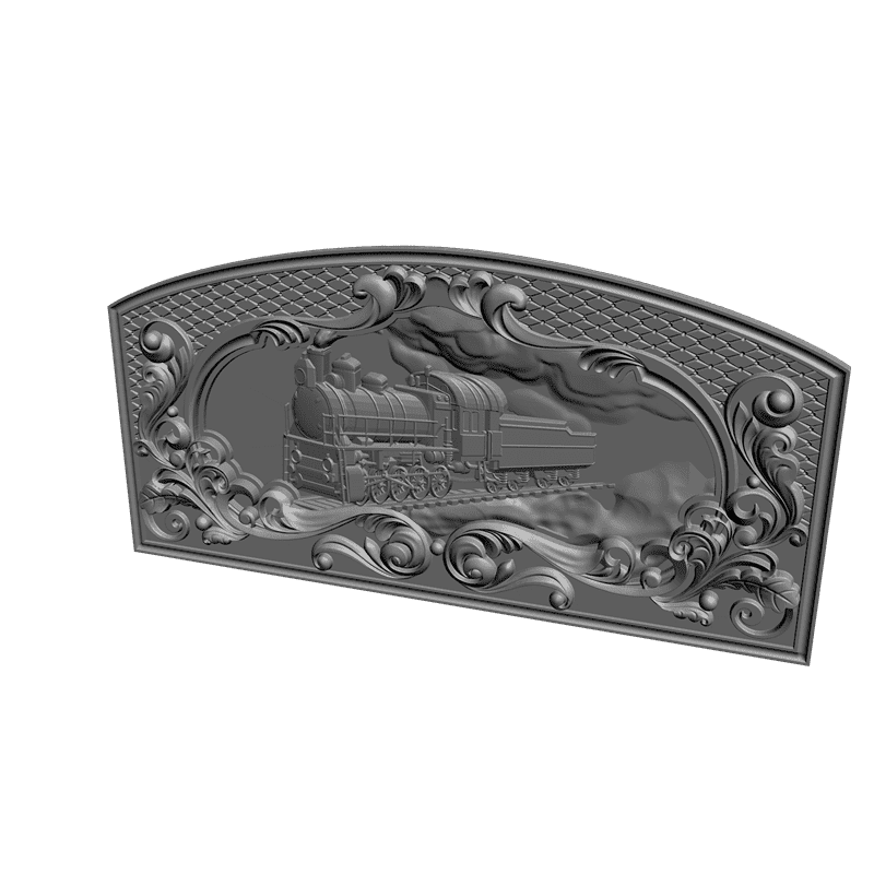 картинка Паравоз PI2-027 3D-STL.COM