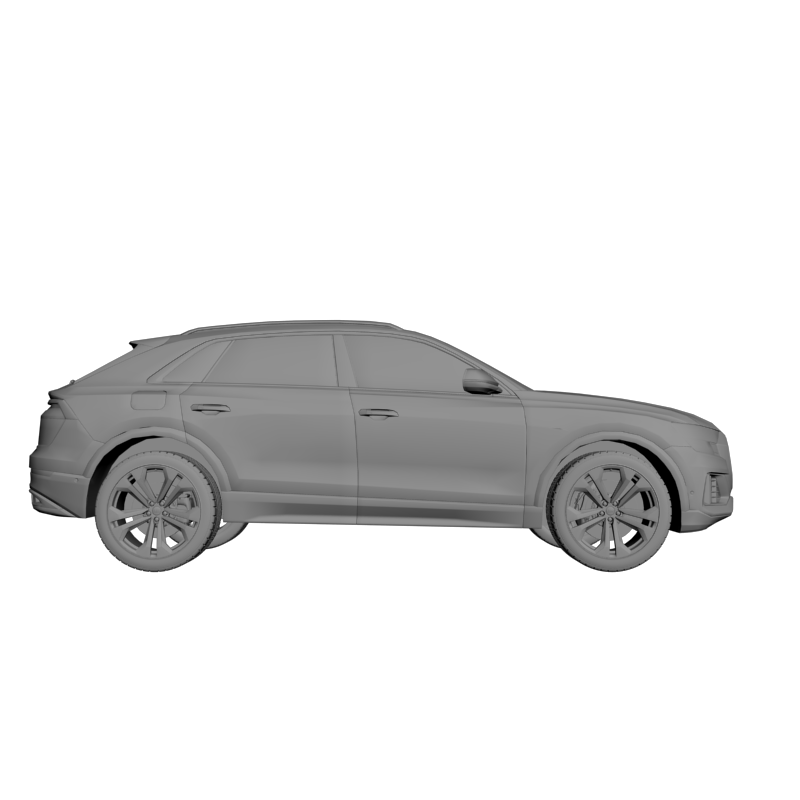 картинка Audi Q8 2019 low RT3-079 3D-STL.COM