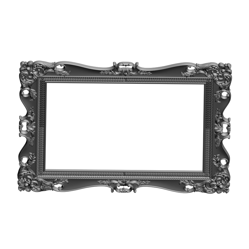 картинка Рама резная D14-546 3D-STL.COM