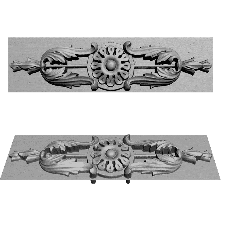 картинка Накладка резная D10-012 3D-STL.COM