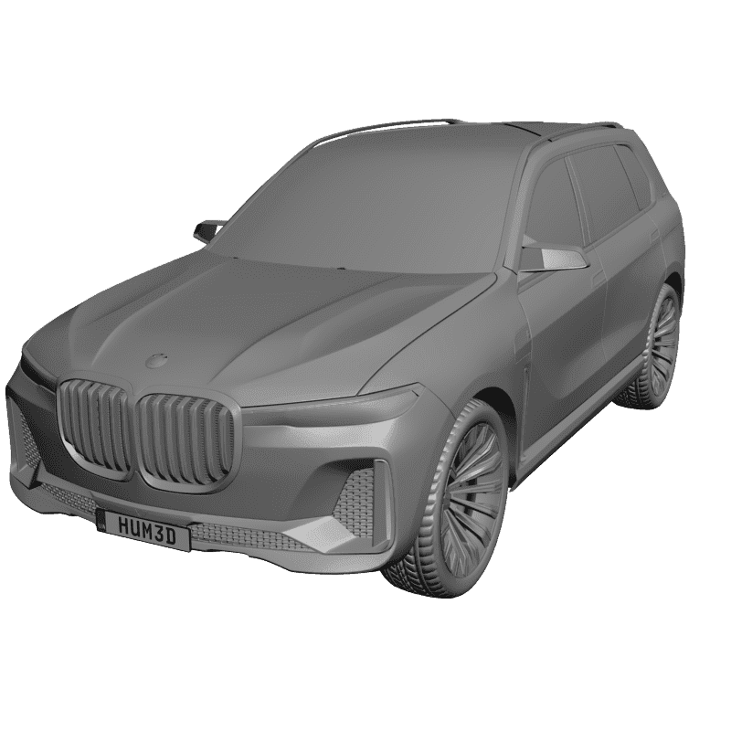 картинка BMW X7 concept 2017 vray RT3-030 3D-STL.COM