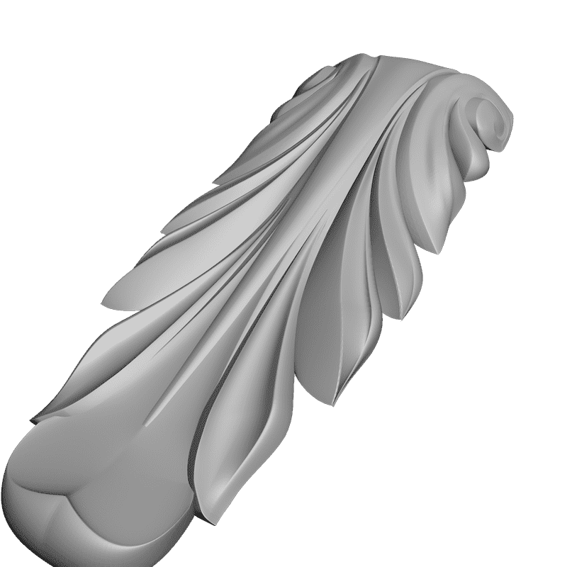 картинка Кронштейн резной D9-108 3D-STL.COM